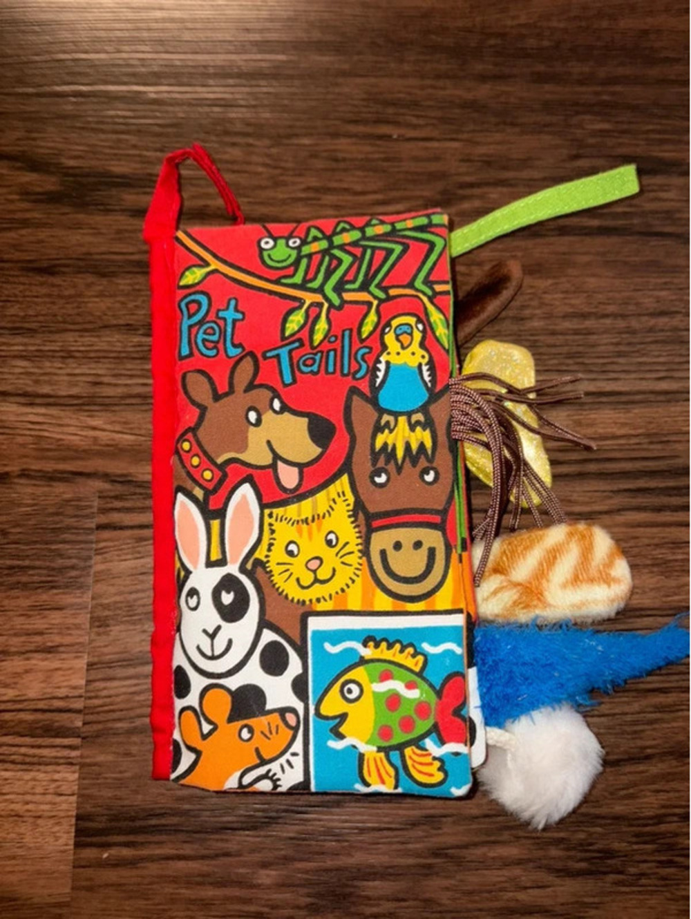 Jellycat Soft Book Pet Tails